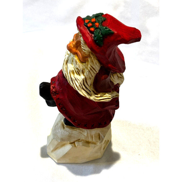 9" David Frykman Santa Claus Figurine - Oh The Joy! Christmas 1994 collectible - Picture 8 of 11